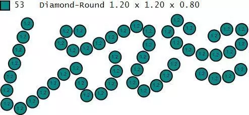 Love Script Pendant jewelry 3D model - for Him and Her 3D print model_9