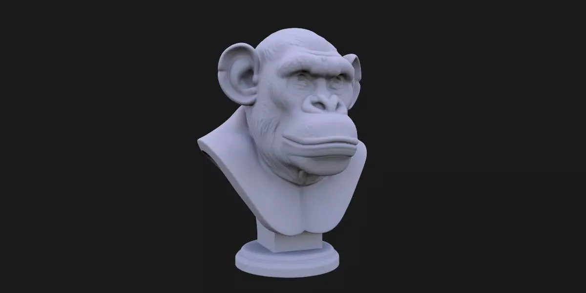 11 Stylized Creature Bust Pack Ready For 3D Printing 3D print model_11