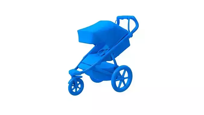 baby stroller -  baby stroller stl - baby - stroller