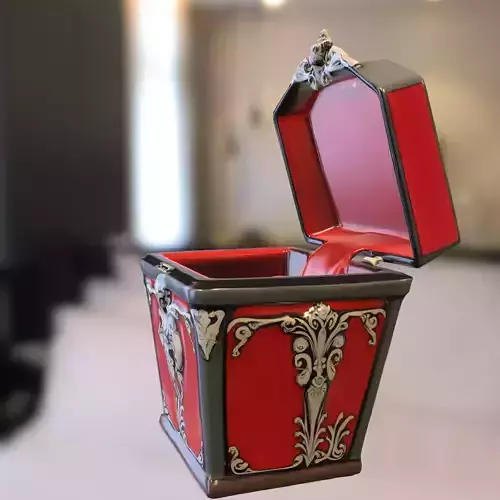 Ornate Gothic Jewelry Box