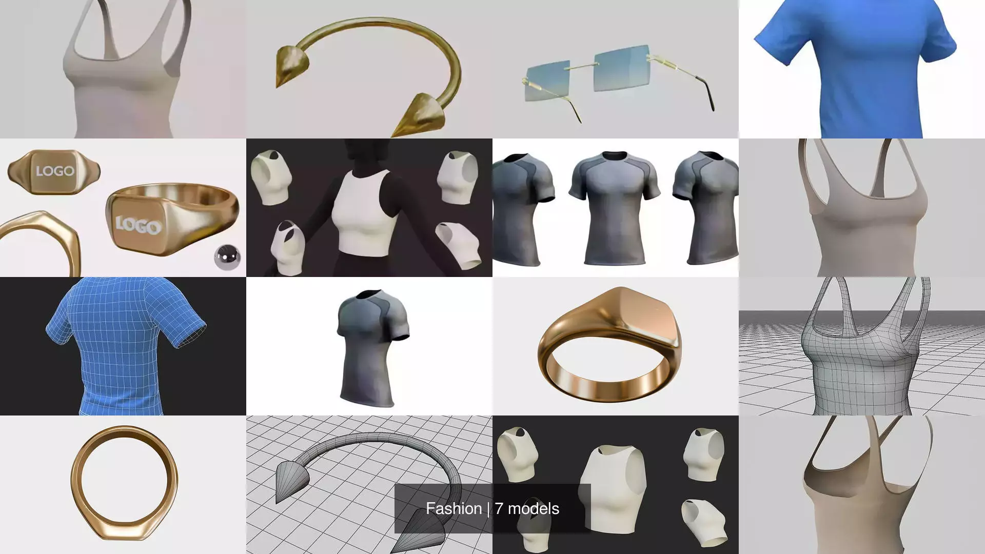 Fashion 3D Model Collection_0