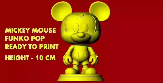 Mickey Mouse Funko Pop Model