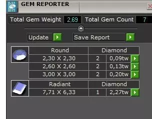 Radiant Engagement Ring 3D print model_7