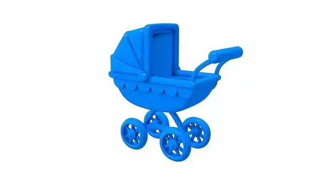 baby stroller - baby stroller stl - baby -  stroller