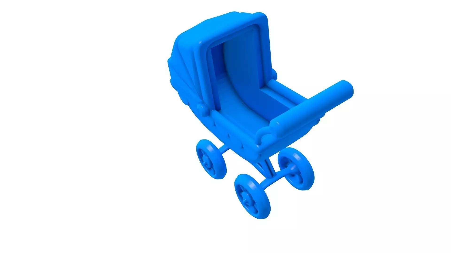 baby stroller - baby stroller stl - baby -  stroller 3D print model_2