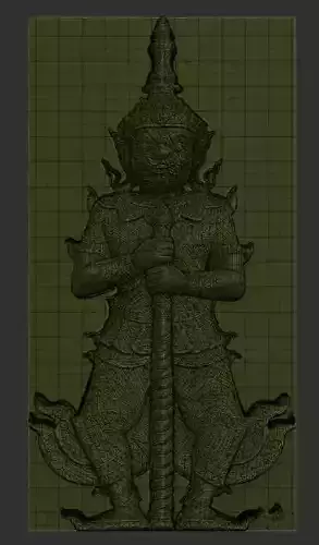 Yak Statue 3D print model Free 3D print model