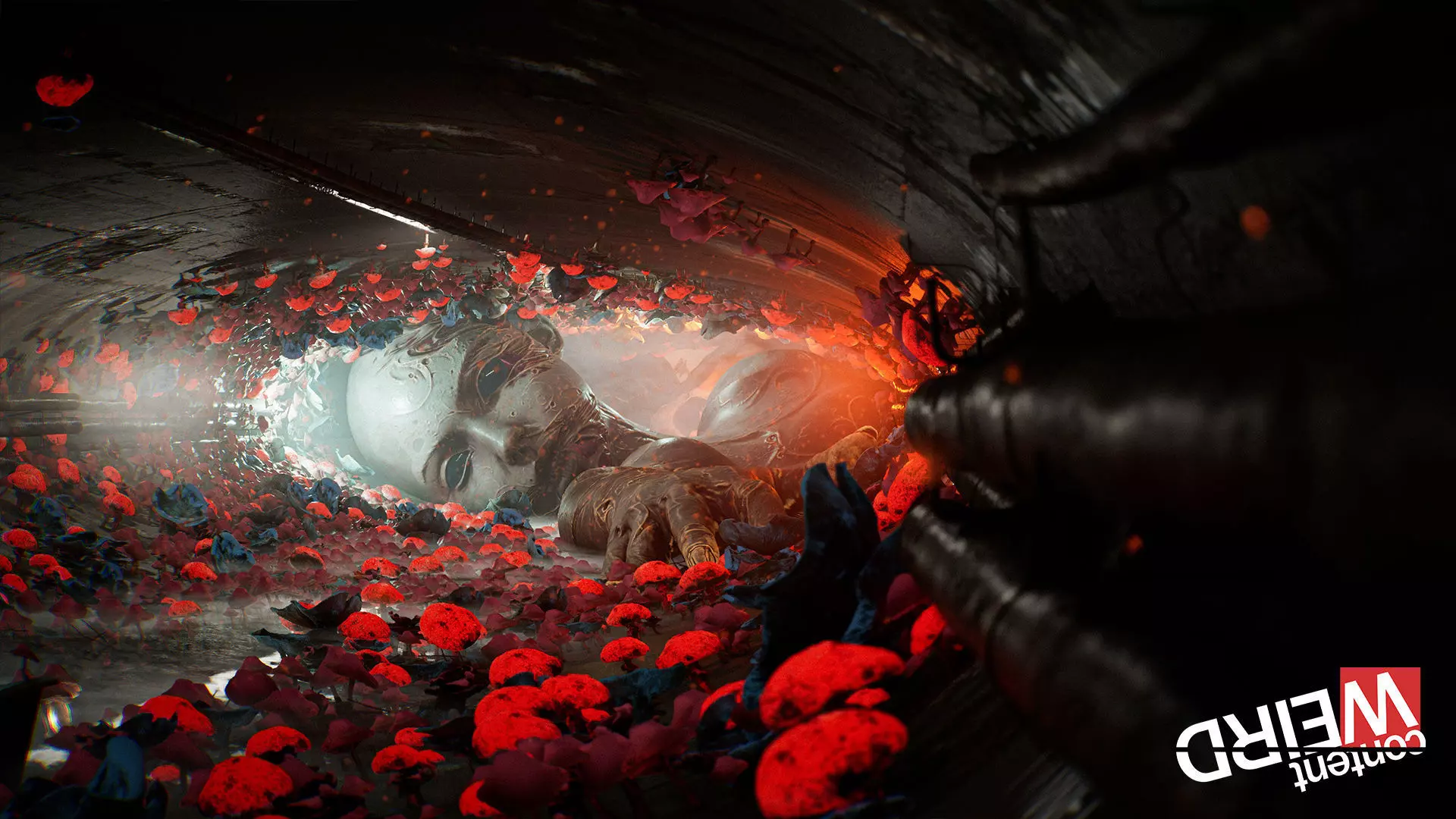 Sewer Monster Horror Environment - UE5 Low-poly 3D model