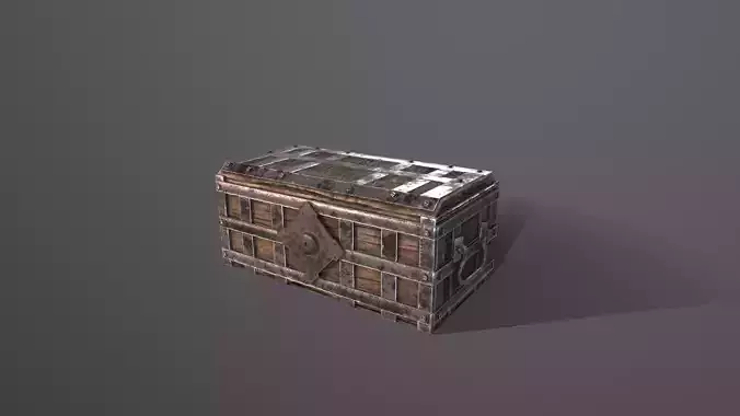Wooden chest