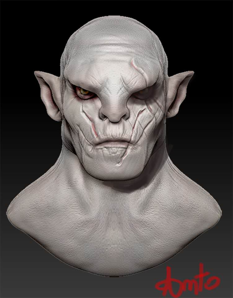 AZOG Orc 3D model_1