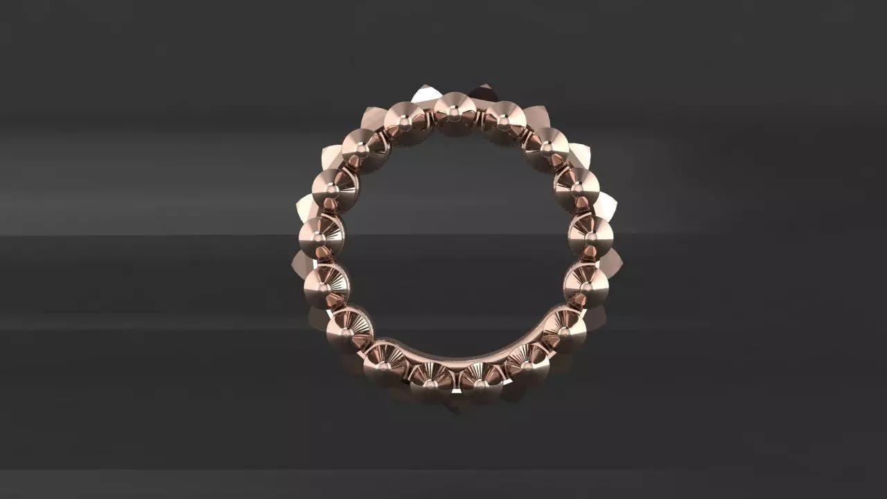 Rings Clash de  medium model 3D print model_4