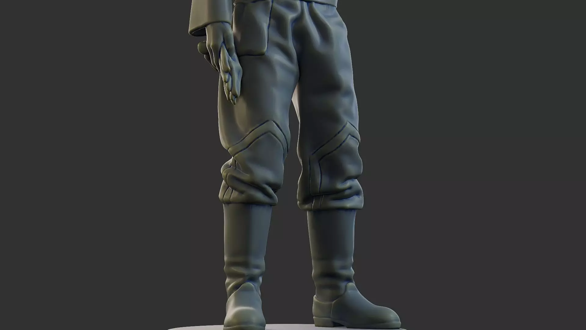 Russian Soviet tank Crew STC WW2 1 006 3D print model_15