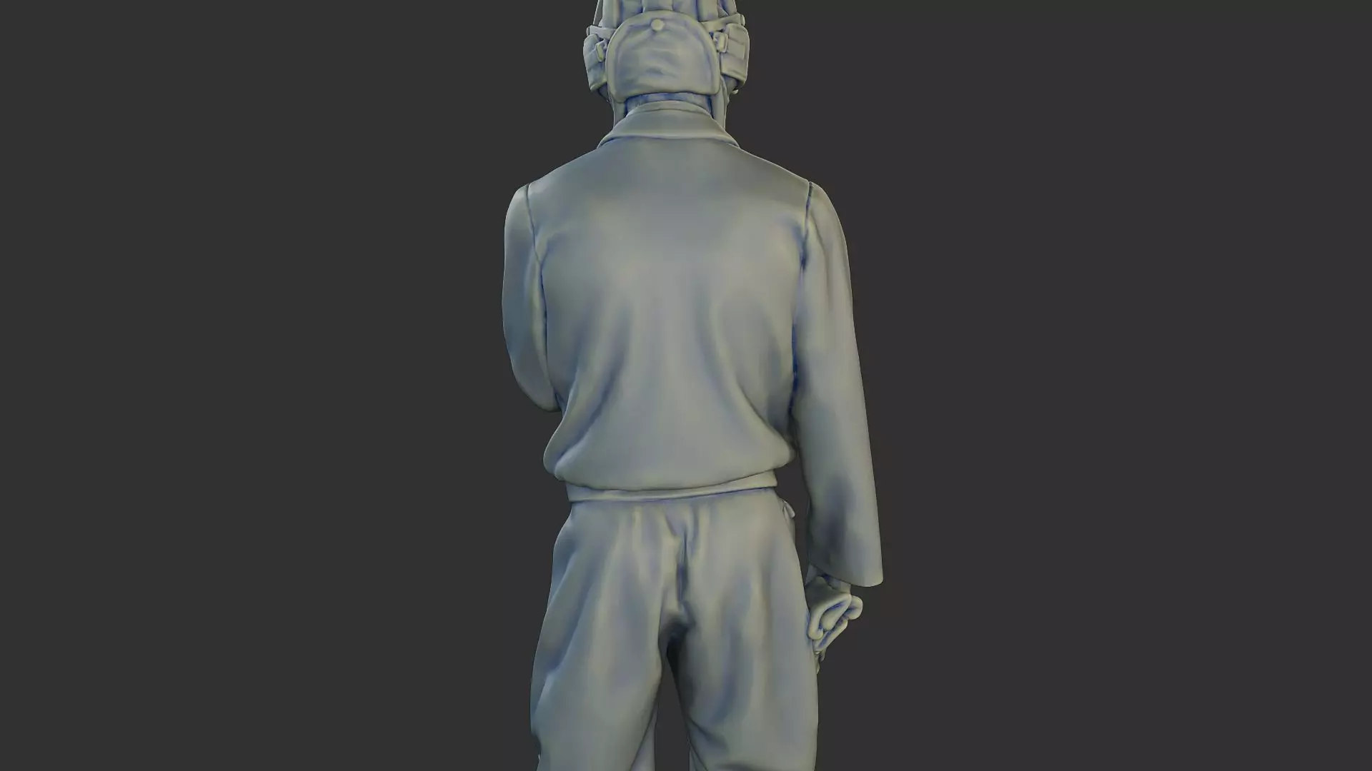 Russian Soviet tank Crew STC WW2 1 006 3D print model_19