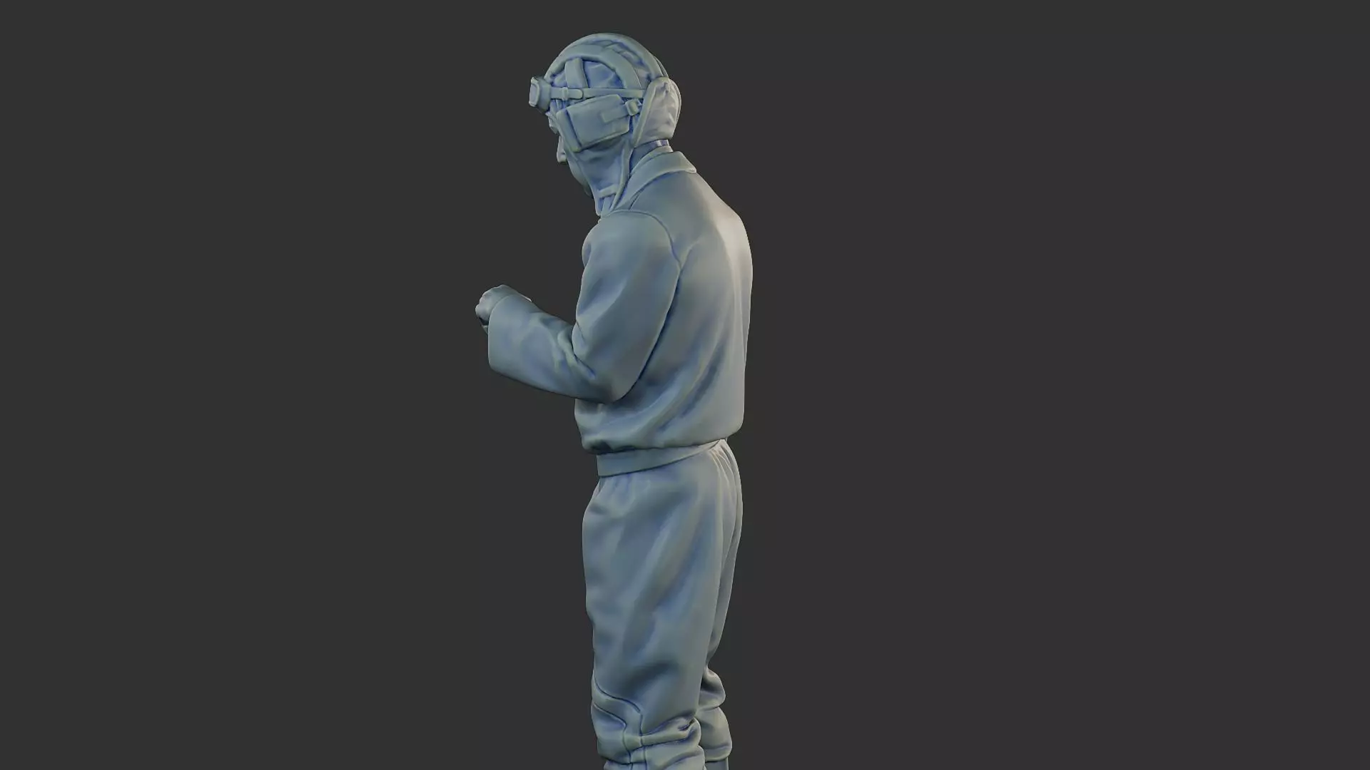 Russian Soviet tank Crew STC WW2 1 006 3D print model_24