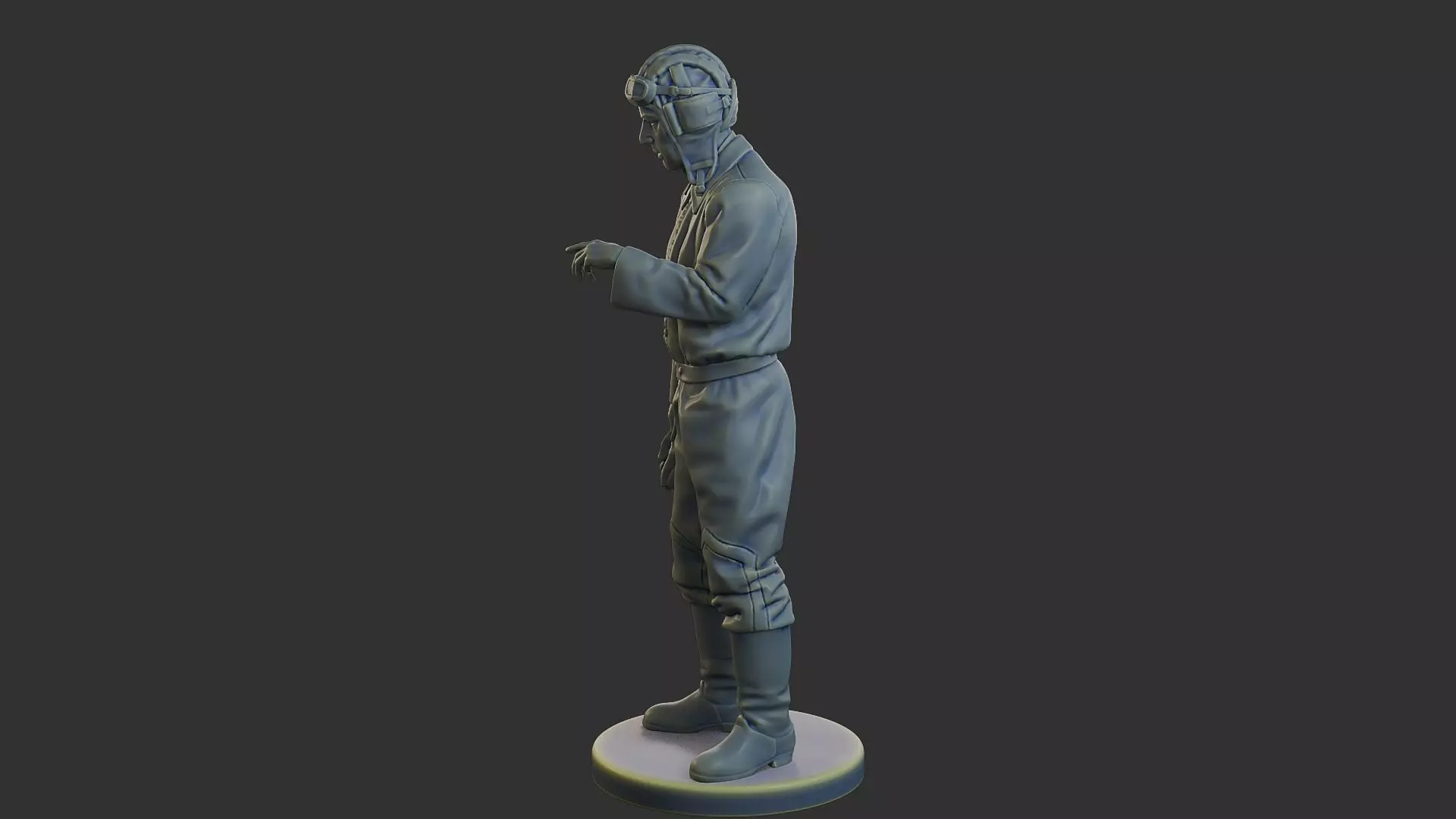 Russian Soviet tank Crew STC WW2 1 006 3D print model_1