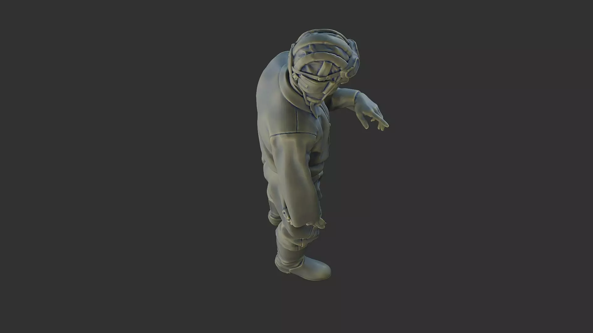 Russian Soviet tank Crew STC WW2 1 006 3D print model_23