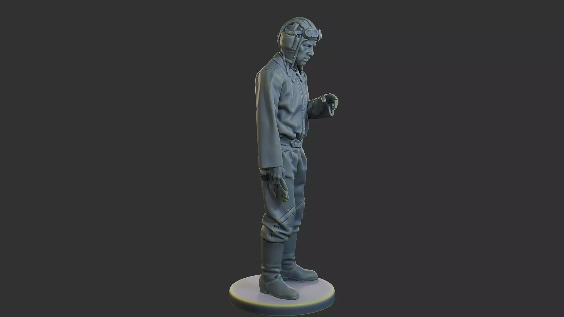 Russian Soviet tank Crew STC WW2 1 006 3D print model_10