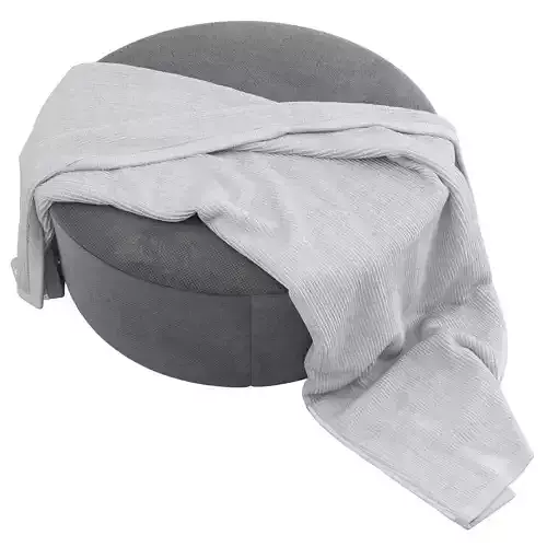 Vondom Suave Poufs 3D model 5