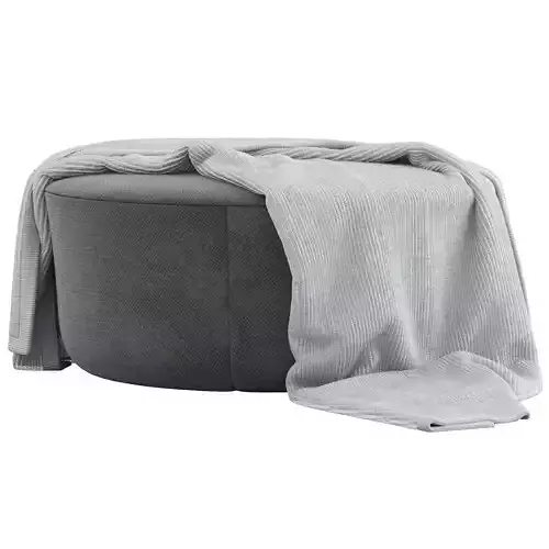Vondom Suave Poufs 3D model 2