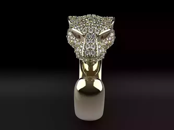 cartier phantera beautiful ring sizee 18