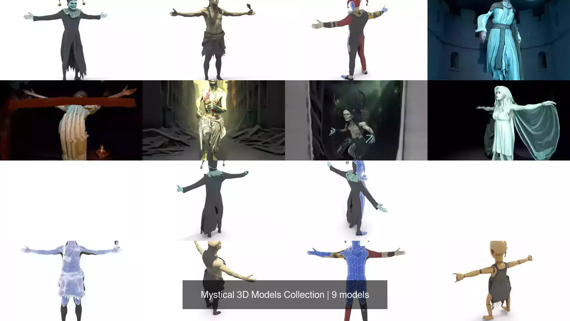 Mystical 3D Models Collection _0