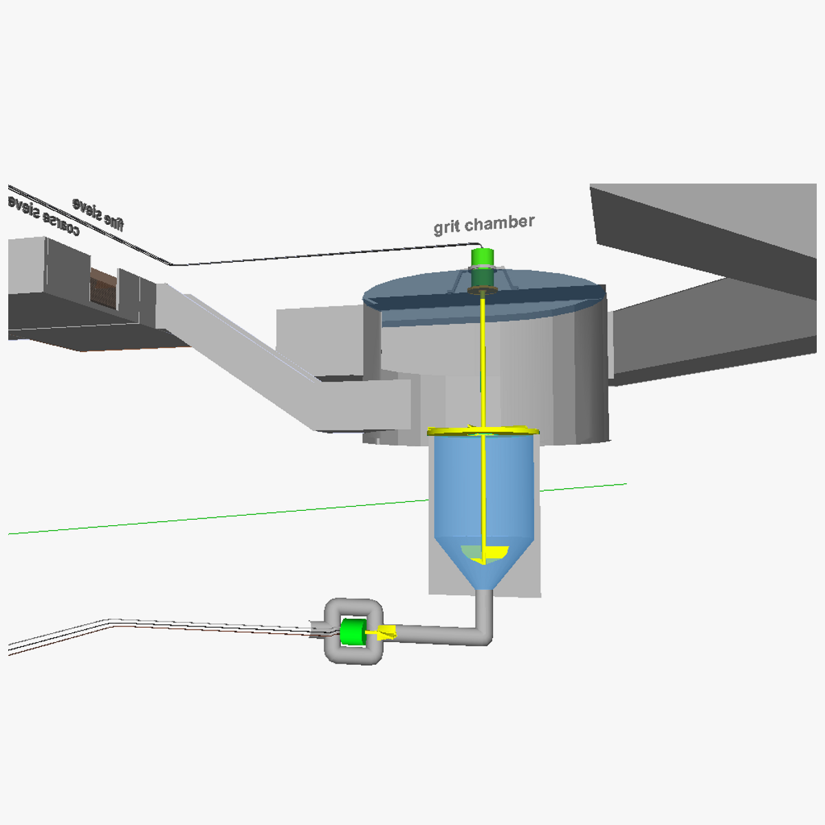 Water treatment plant 3D model_3
