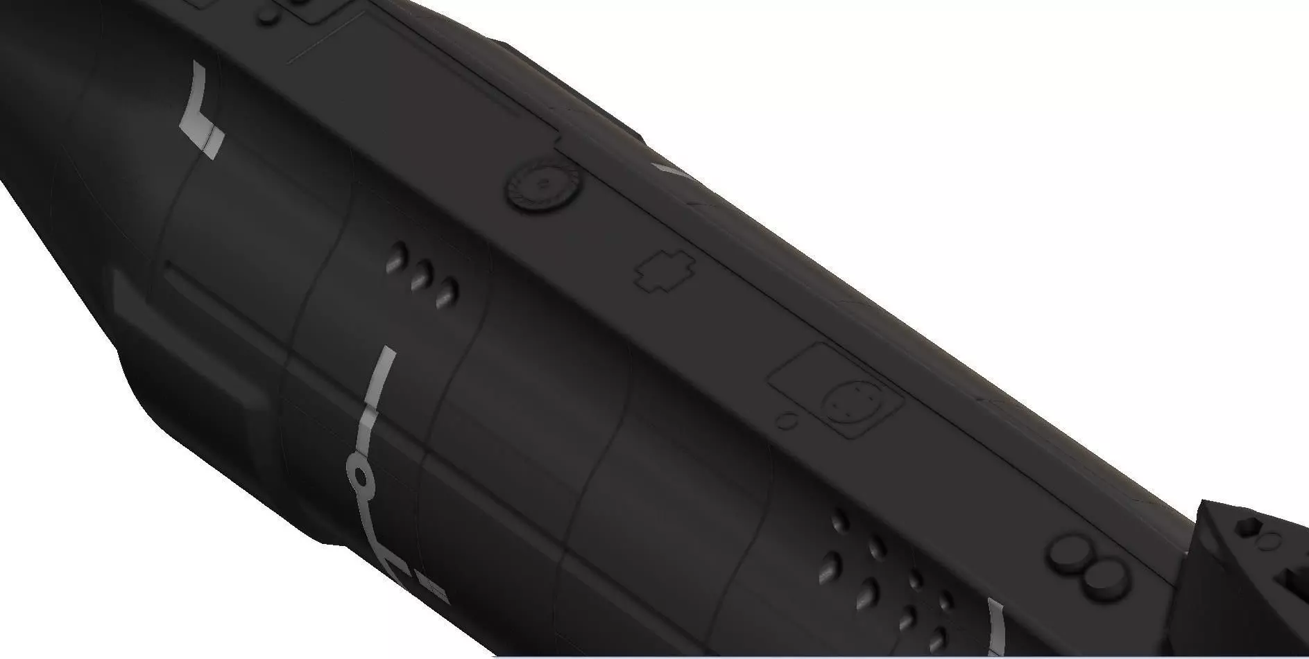 Astute Class Nuclear Submarine 1m model 3D print model_20