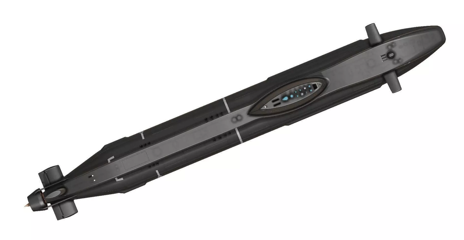 Astute Class Nuclear Submarine 1m model 3D print model_11