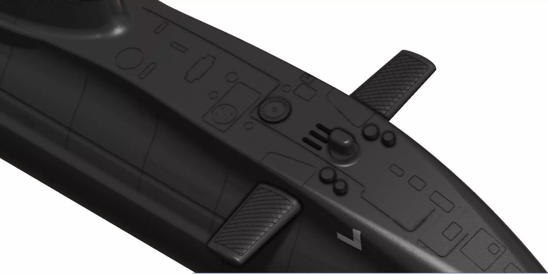 Astute Class Nuclear Submarine 1m model 3D print model_18