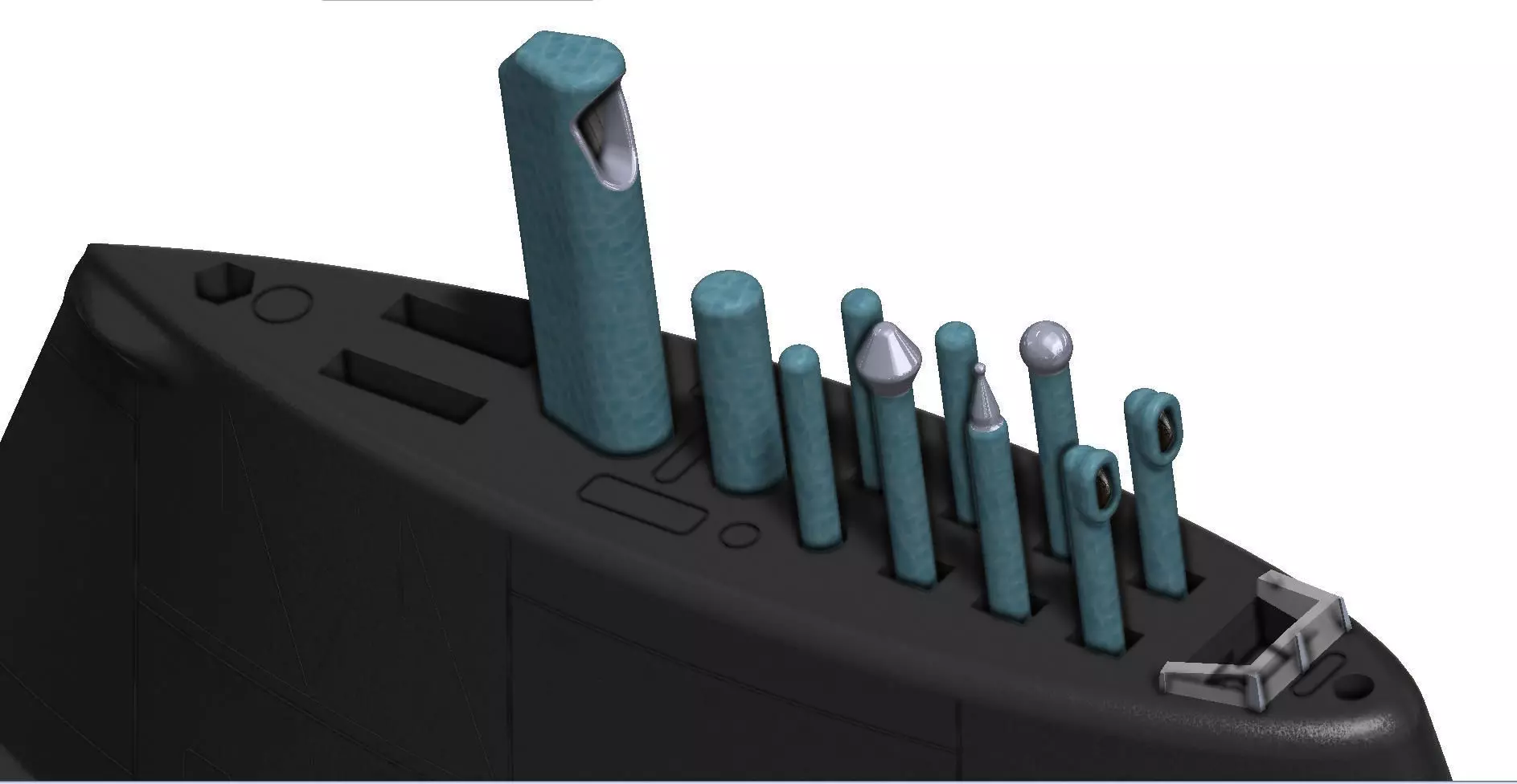 Astute Class Nuclear Submarine 1m model 3D print model_19