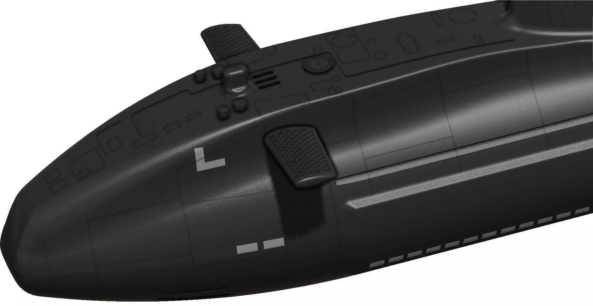 Astute Class Nuclear Submarine 1m model 3D print model_14