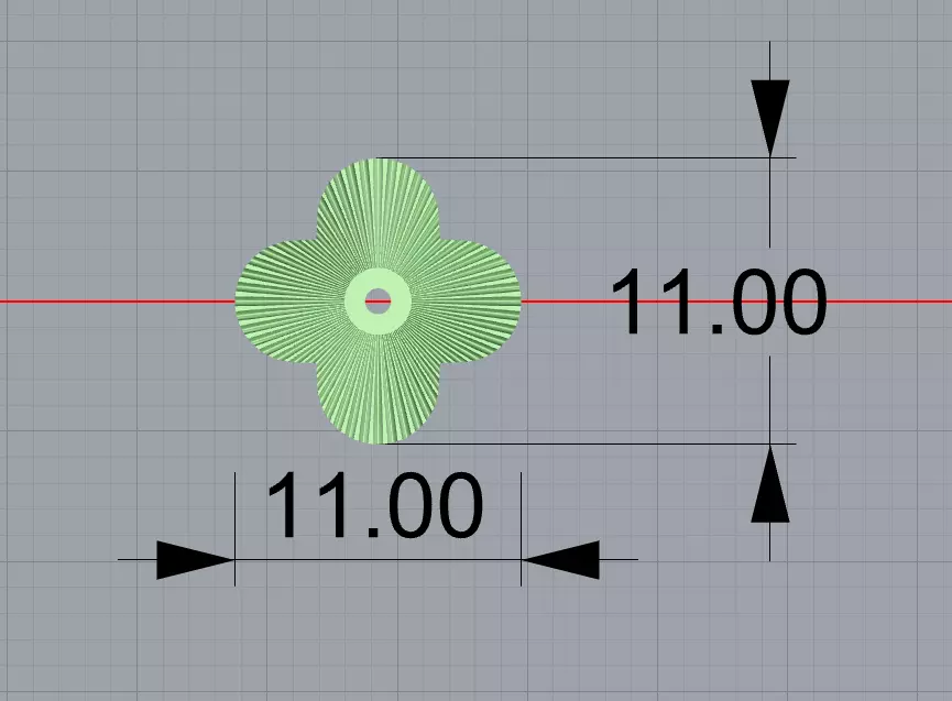 Bracelet Vintage Alhambra 3D print model_5