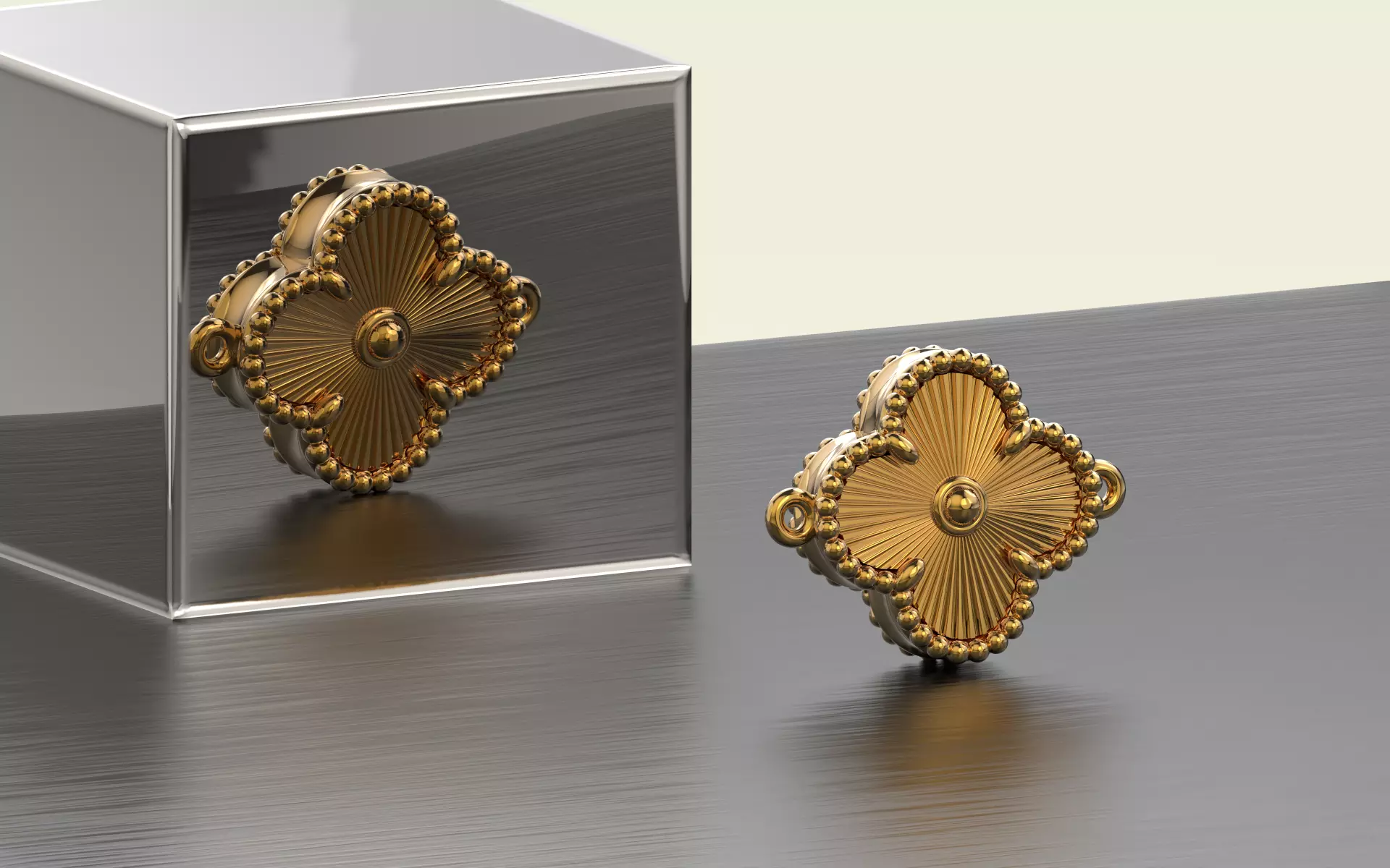 Bracelet Vintage Alhambra 3D print model_0