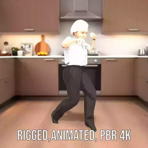 Sophisticated Elder Woman model pack