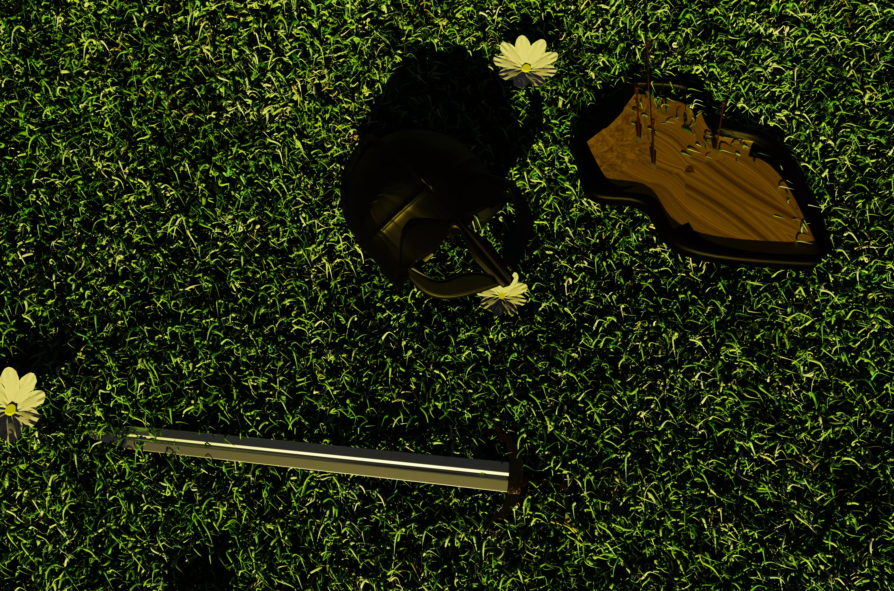Resting Free 3D model