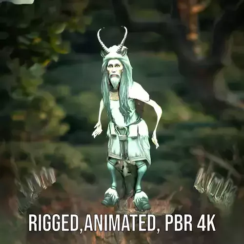 Ancient Satyr Warrior model pack