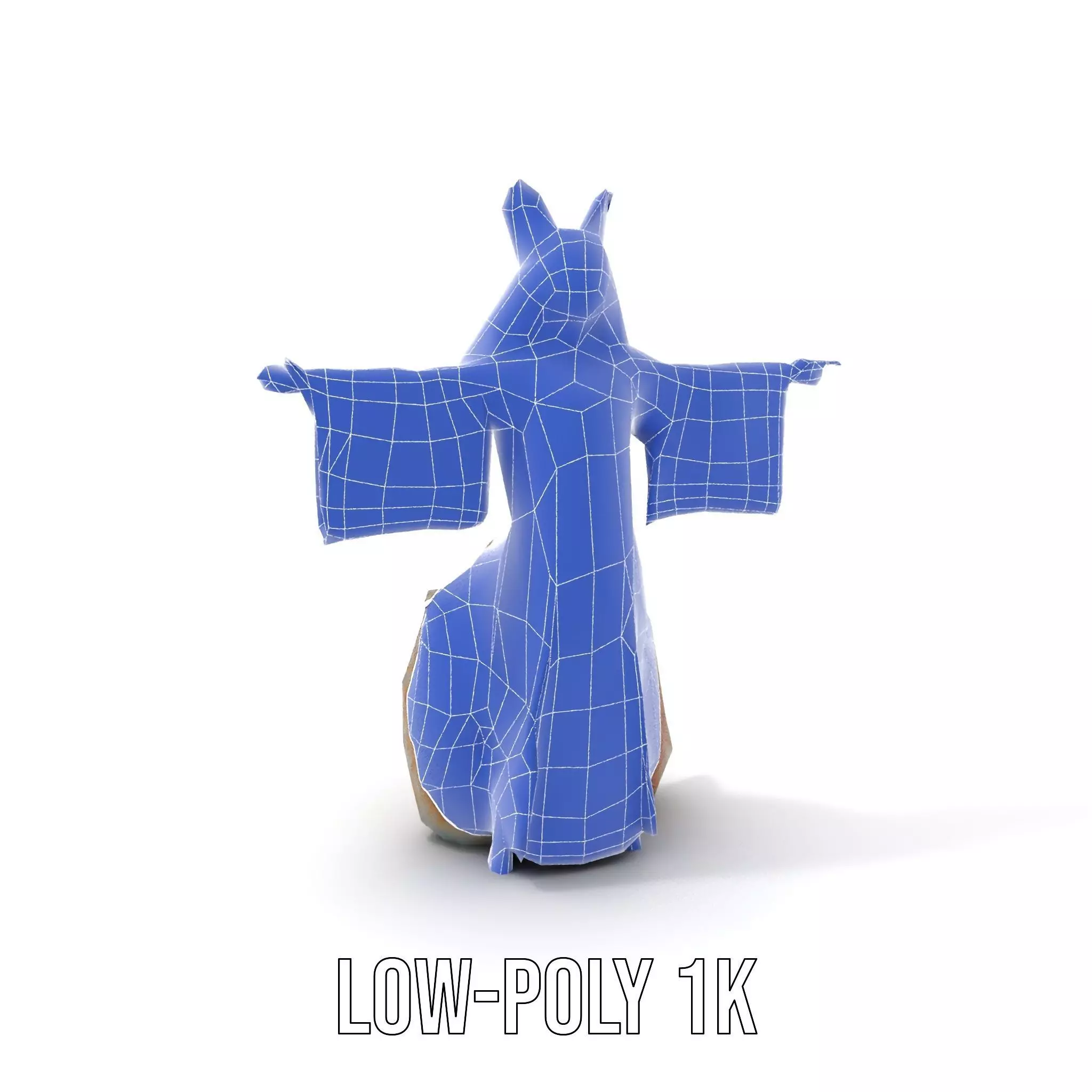 Intrinsic Kitsune Kimono model pack Low-poly 3D model_20