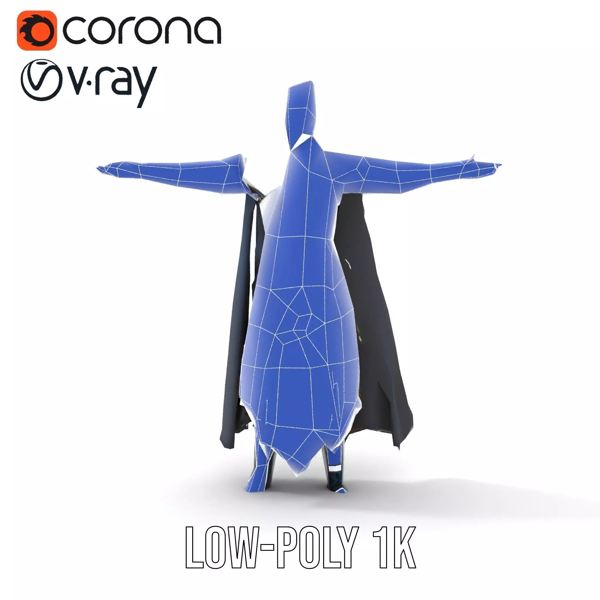 Regal Knight Armor model pack Low-poly 3D model_20