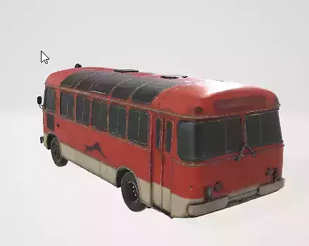 Old Urban Bus Model