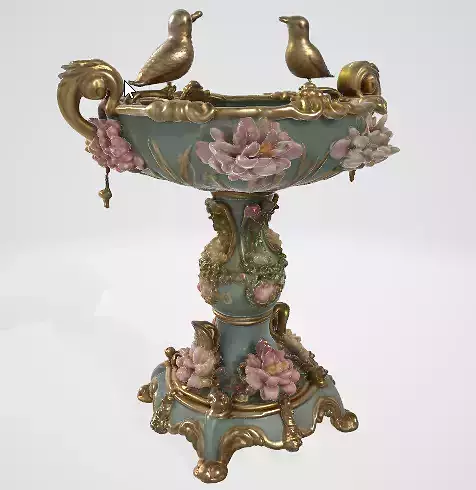 Decorative Fountain 3D Model