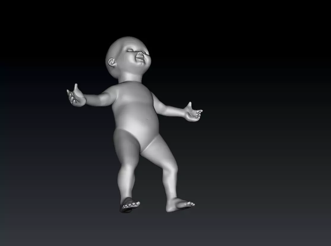 Chucky Good Guy body life size CP2 3D print model_1