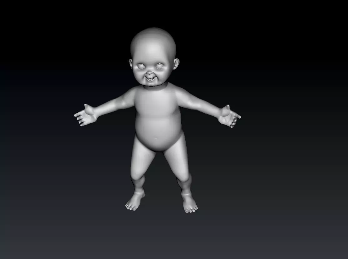 Chucky Good Guy body life size CP2 3D print model_0