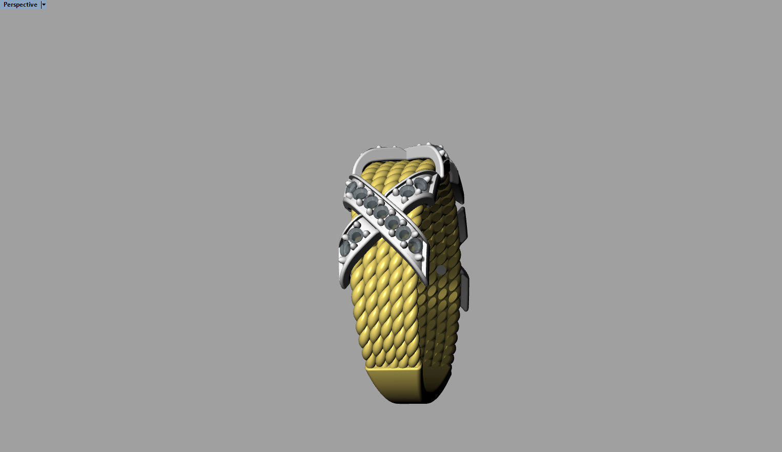 Ring with Filigran 3D print model_13