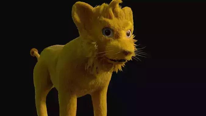 Lion Cub Rigged