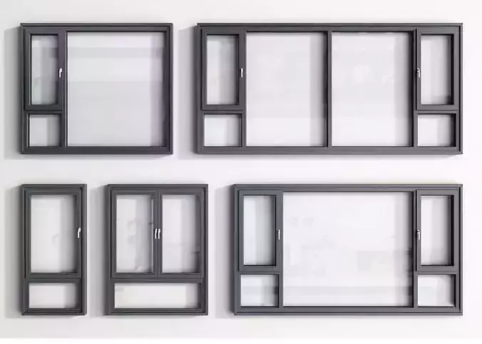 modern windows glass Sliding Architecture