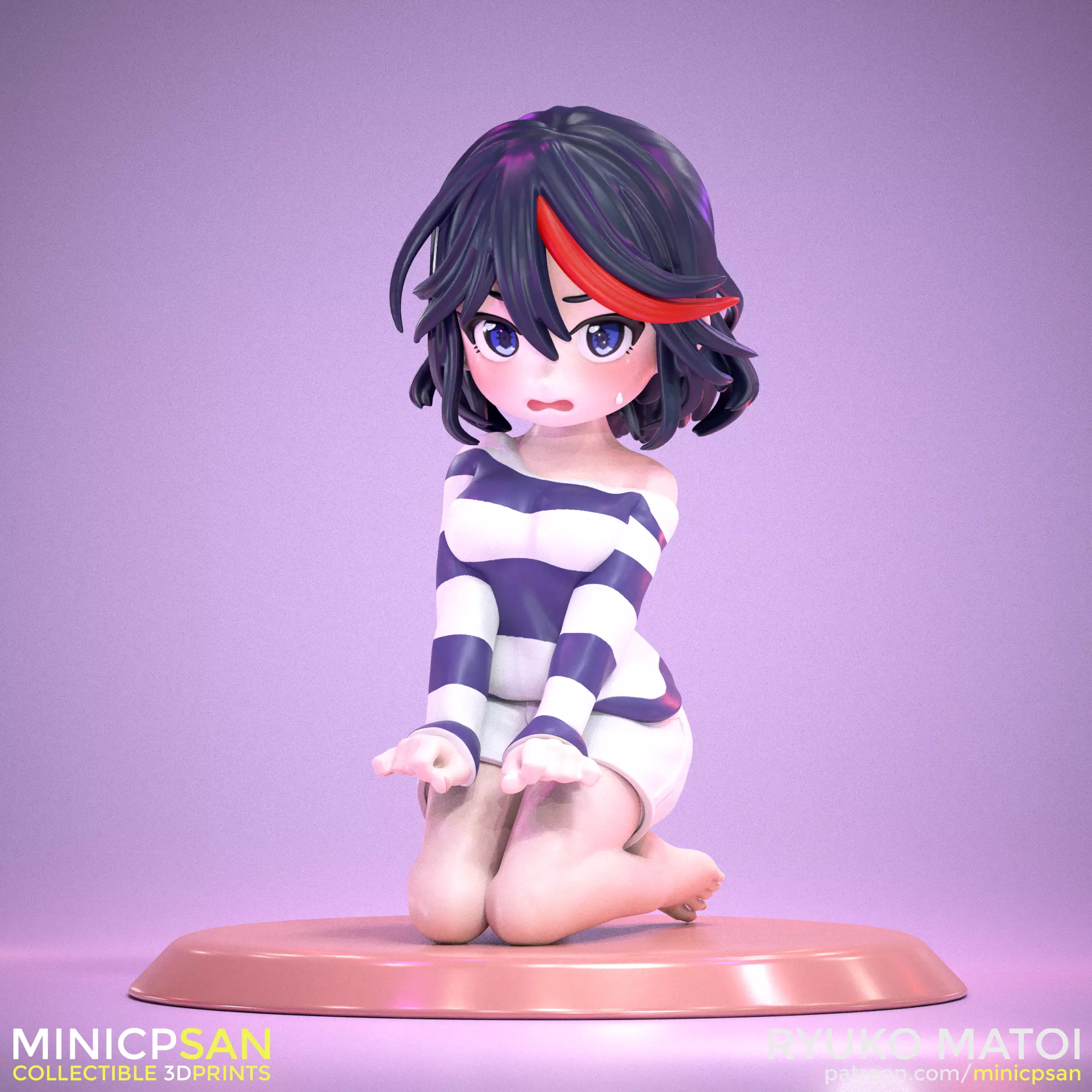 Ryuko Matoi - Messy Overslept - Kill la Kill 3D print model
