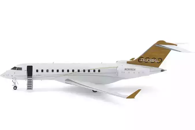 Bombardier Global 6000 3D model