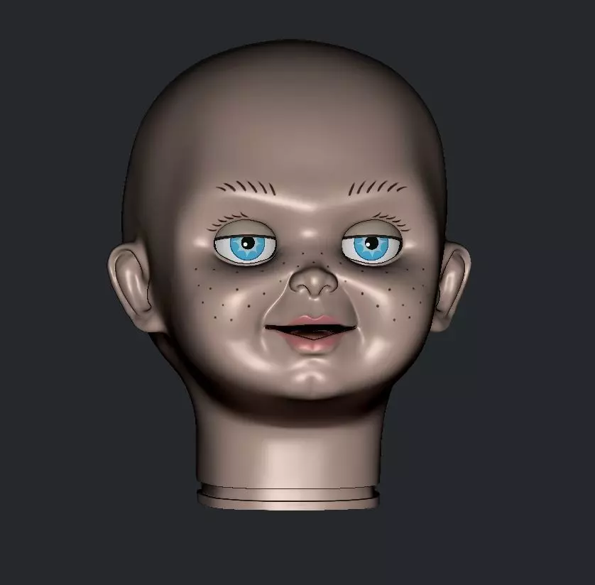 CHILDS PLAY 2 CHUCKY TOMMY HEAD 3D print model_0