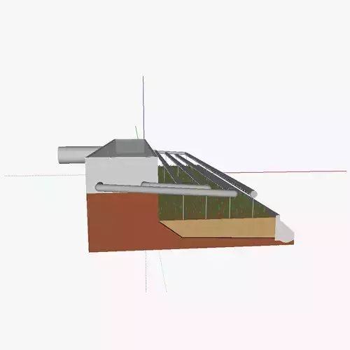 AT vertical flow reedbed