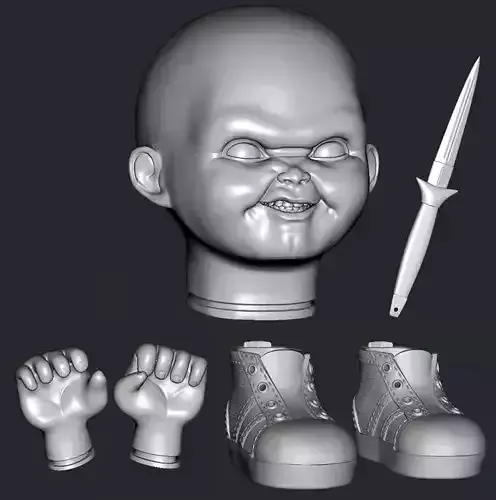KIT CHUCKY EVIL CHILDS PLAY 2