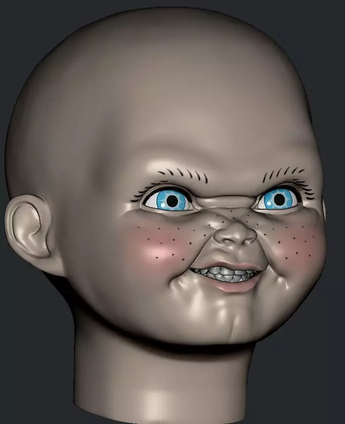 KIT CHUCKY EVIL CHILDS PLAY 2 3D print model_1